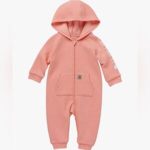 Carhartt Long-Sleeve Fleece Zip-Front Hooded Coverall